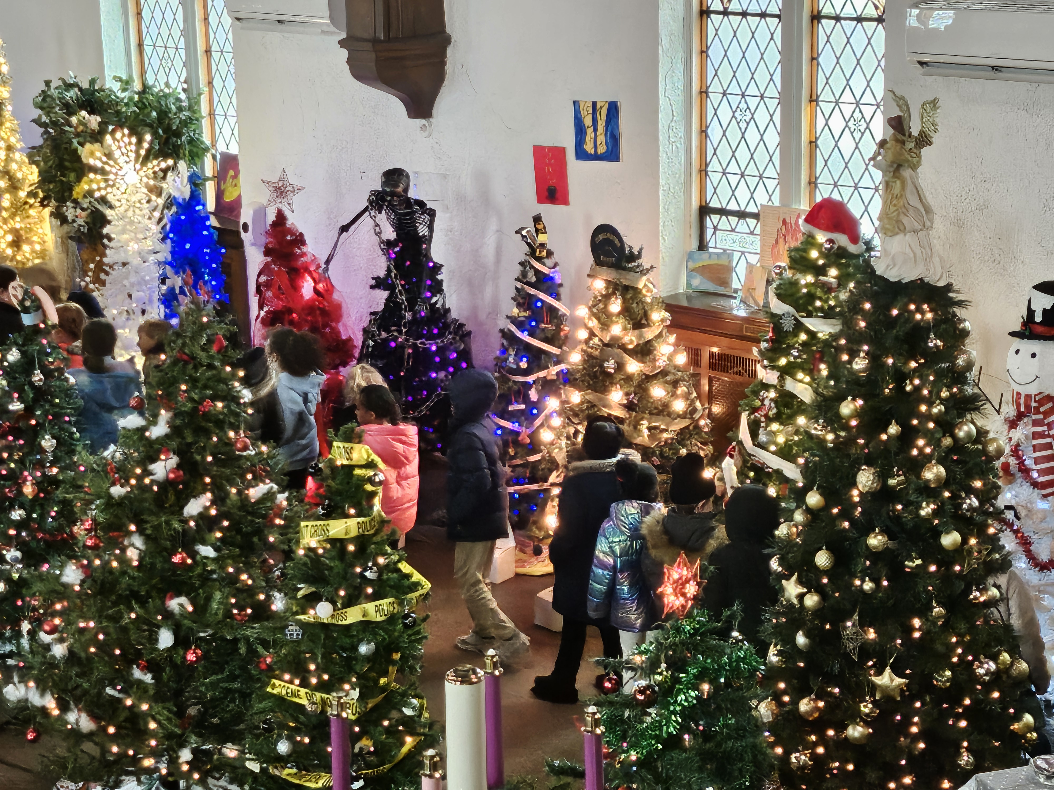 Festival of Trees display at Tree of Life